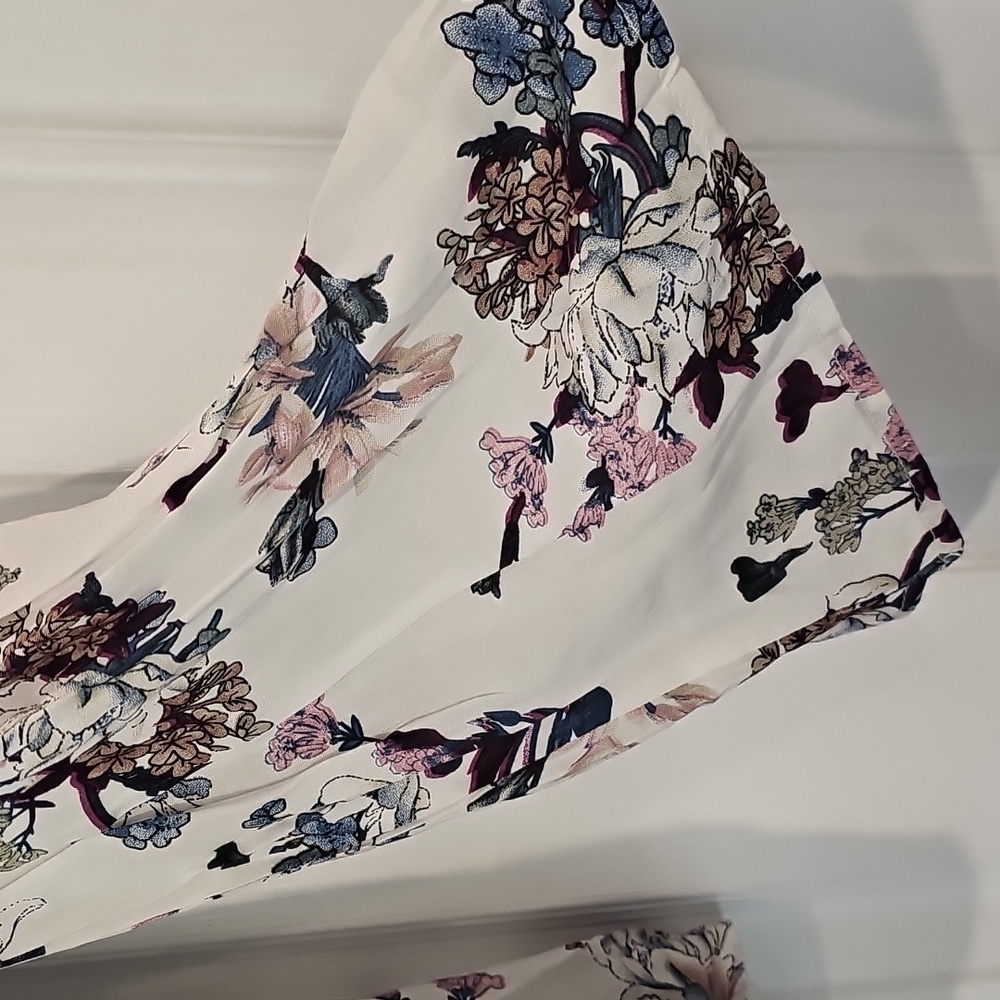 Doe & Rae X Revolve LS Floral Blouse Sz M NWT - Picture 12 of 15